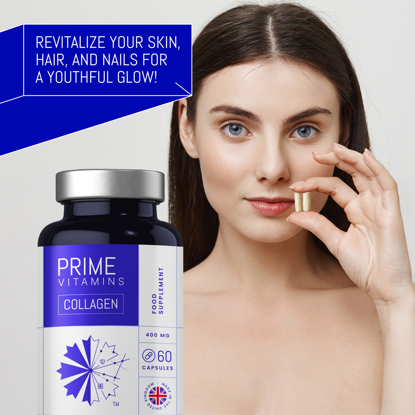 Hydrolysed Type 1 Marine Collagen capsules